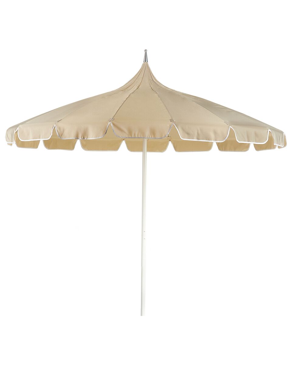 Beliani Sombrilla MINOA 245x245 Beige