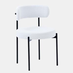 Cadeira de veludo de peluche - Lennin