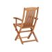 Beliani Conjunto de comedor MAUI II Beliani Conjunto de comedor MAUI II Madera Clara