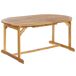 Beliani Conjunto de comedor MAUI II Beliani Conjunto de comedor MAUI II Madera Clara