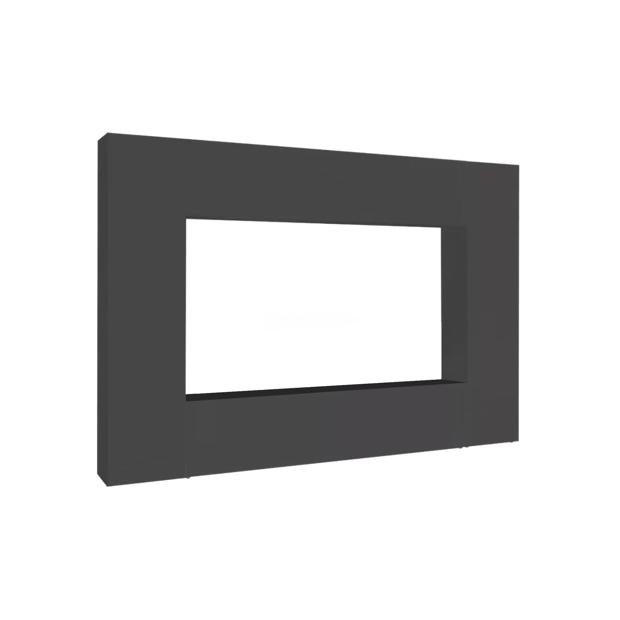 Parede montada com efeito madeira 260