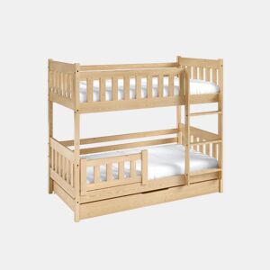 Cama beliche LILA Bege 86x168x141cm