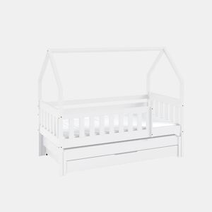 Cama de casa MAJA Branco 86x168x139cm