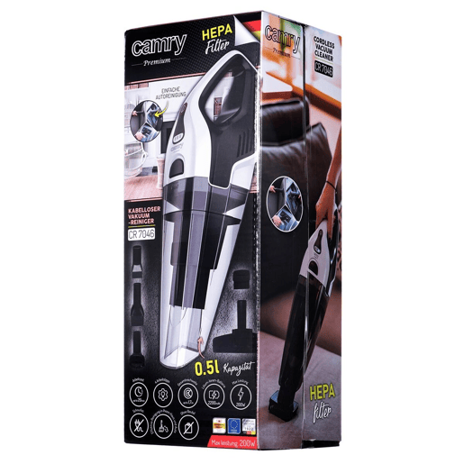 Aspirador sem Cabo Adler CR 7046 100 W 200 W Aspirador sem Cabo Adler CR 7046 100 W 200 W