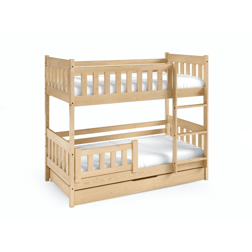 Cama beliche LILA Bege 86x198x141cm Cama beliche LILA Bege 86x198x141cm