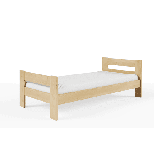 Cama para crianças HUGO Bege 99x204x71cm