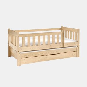 Cama para crianças NELA Bege 86x168x75cm