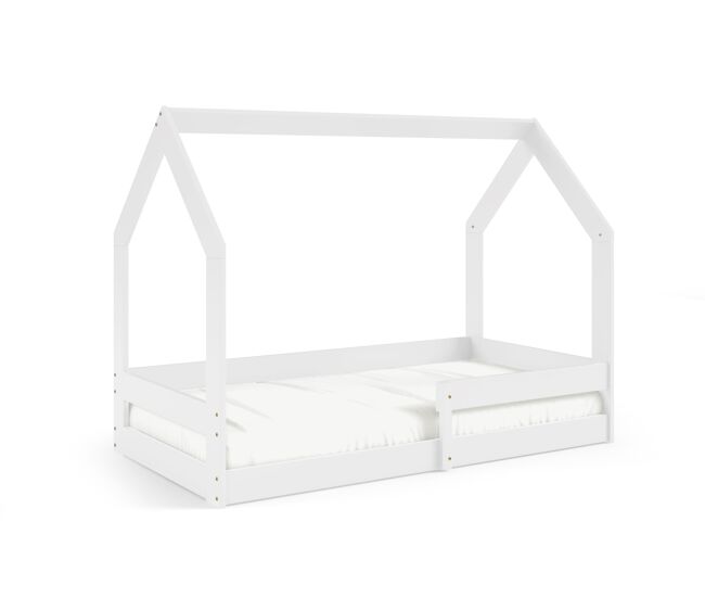 Casa cama pola blanco 88x164x124cm
