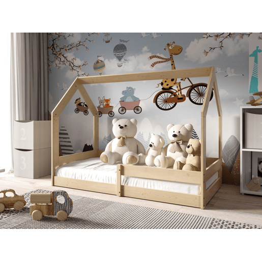 Cama de casa POLA Bege 88x164x124cm
