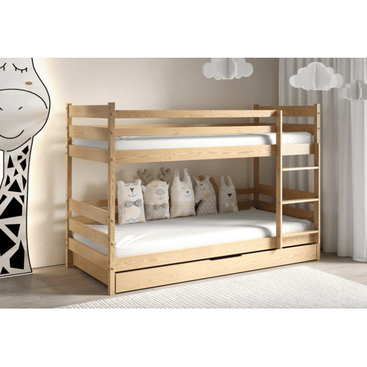Cama beliche PAKO Bege 86x168x141cm