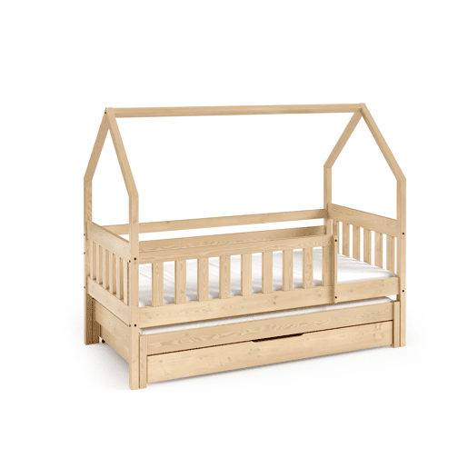 Cama de casa MAJA Bege 86x168x139cm