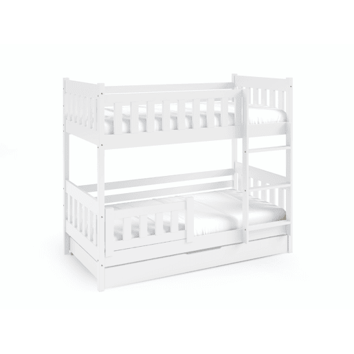 Cama beliche LILA Branco 86x168x141cm