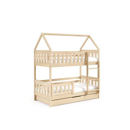 Cama de casa ZUZIA Bege 86x198x185cm
