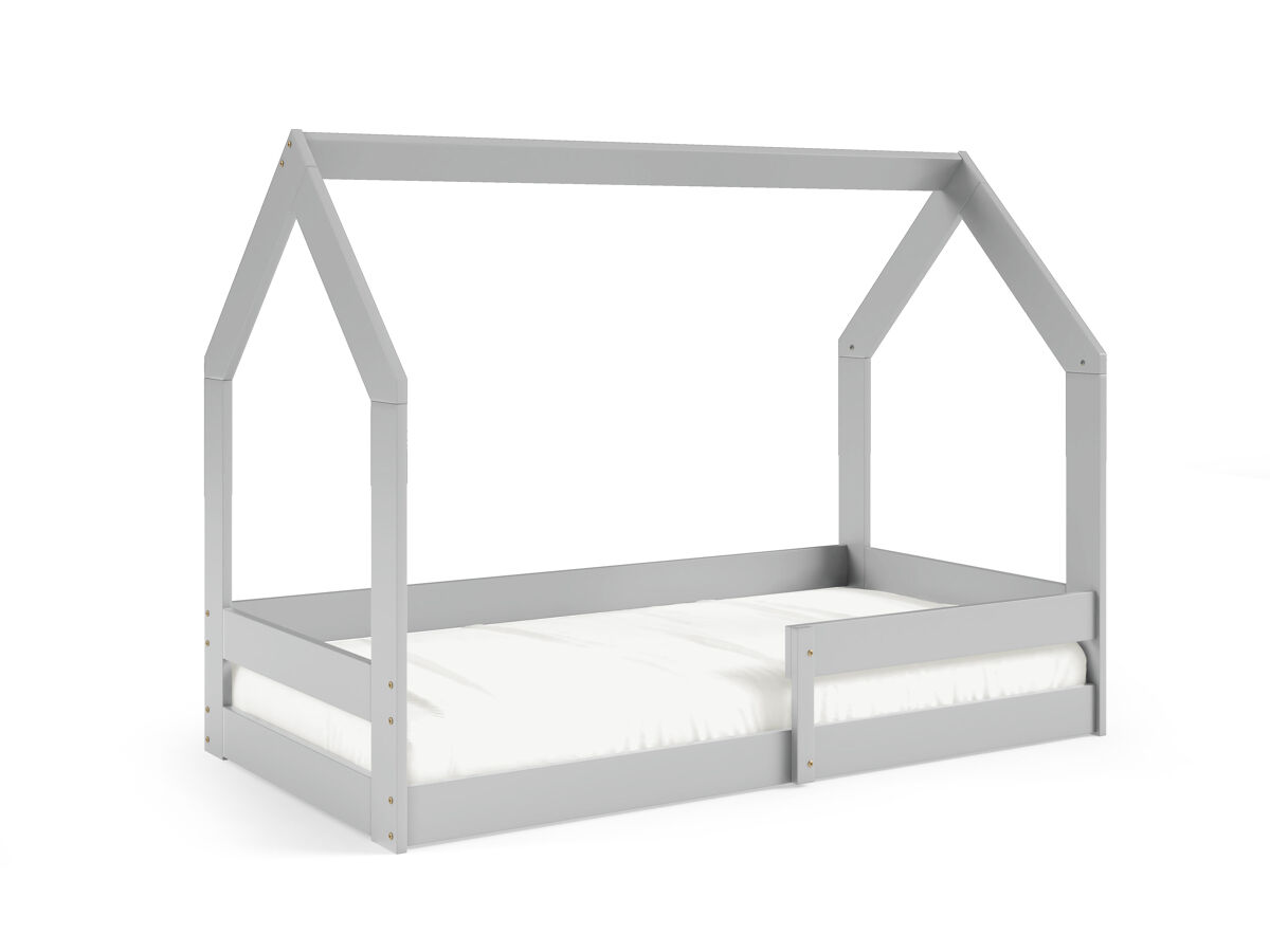 Casa cama pola gris 88x164x124cm