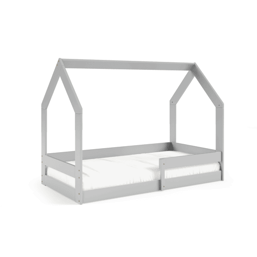 Cama de casa POLA Cinzento 88x164x124cm