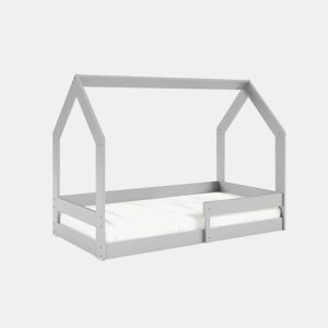 Cama de casa POLA Cinzento 88x164x124cm