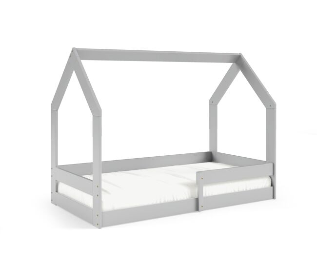 Casa cama pola gris 88x164x124cm