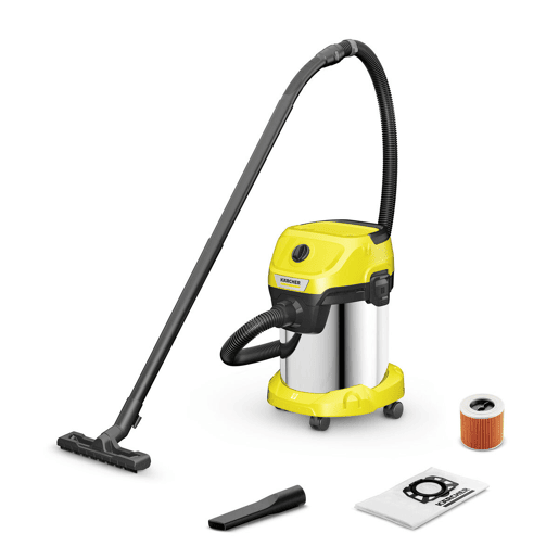 Aspirador Kärcher WD 3 S V-17420 Amarelo 1000 W
