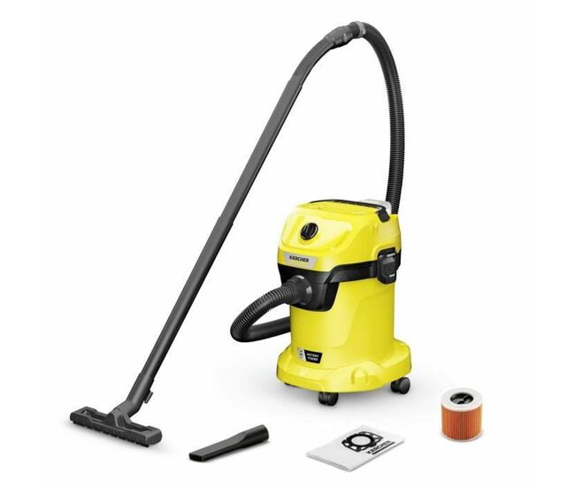 Aspirador kärcher wd 3-18 v-17/20 1000 w 17 l