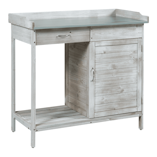 Mesa de Jardim Aliano Spruce 98x48x94cm - Cinzento casa.pro