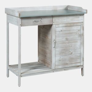Mesa de Jardim Aliano Spruce 98x48x94cm - Cinzento casa.pro