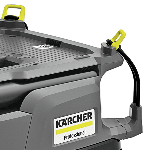 Aspirador Kärcher NT 301 Tact Amarelo Preto Cinzento 1380 W