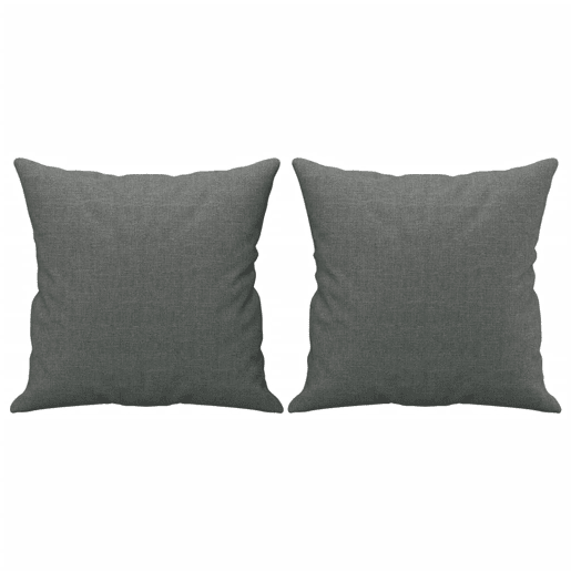vidaXL 4 pcs conjunto de sofás com almofadas tecido cinzento-escuro vidaXL 4 pcs conjunto de sofás com almofadas tecido cinzento-escuro