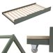 Cama nido de madera para niños MARCEAU 98x197 Cama nido de madera para niños MARCEAU 98x197 Verde