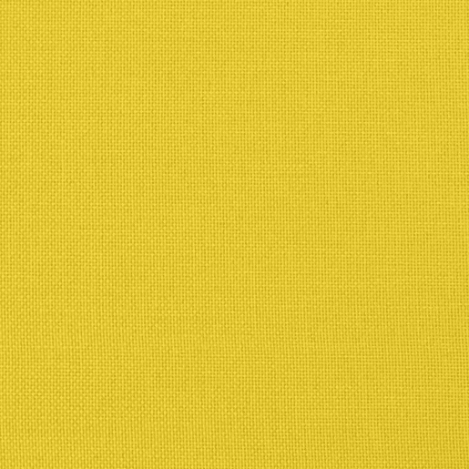 vidaXL Sofá de 3 lugares 180 cm tecido amarelo-claro