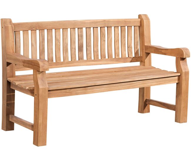 Banco Jackson de madera teca Teca 61X150X93 cm