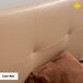 Cabecero Tapizado Descansin | Tela de Polipiel Liso 180 Cabecero Tapizado Descansin | Tela de Polipiel Liso 180 Beige