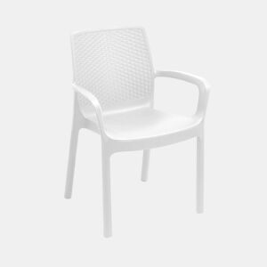 Cadeiras de jardim em PVC