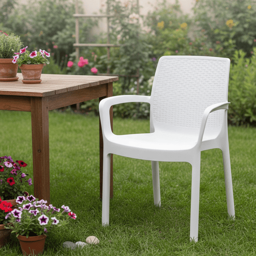 Cadeiras de jardim em PVC Cadeiras de jardim em PVC