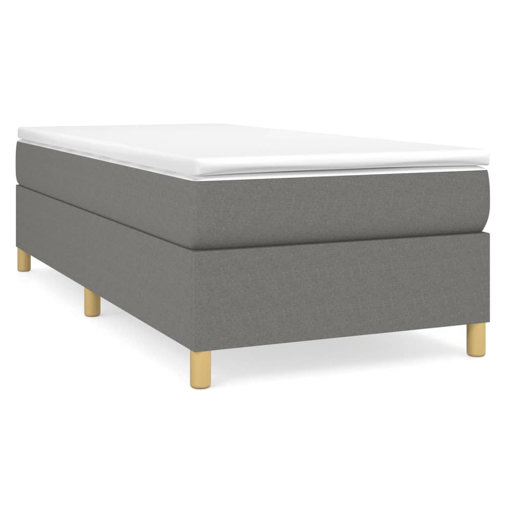 Cama box spring 90x190 Gris