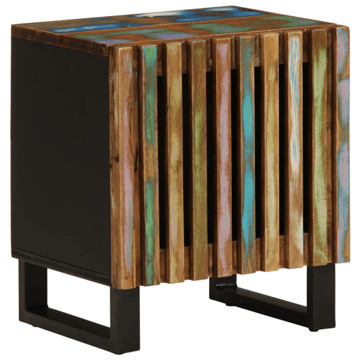 vidaXL Mesas de cabeceira 2 pcs 40x34x46 cm madeira recuperada maciça vidaXL Mesas de cabeceira 2 pcs 40x34x46 cm madeira recuperada maciça