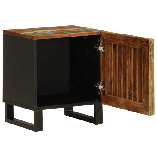 vidaXL Mesas de cabeceira 2 pcs 40x34x46 cm madeira recuperada maciça vidaXL Mesas de cabeceira 2 pcs 40x34x46 cm madeira recuperada maciça
