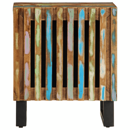 vidaXL Mesas de cabeceira 2 pcs 40x34x46 cm madeira recuperada maciça vidaXL Mesas de cabeceira 2 pcs 40x34x46 cm madeira recuperada maciça