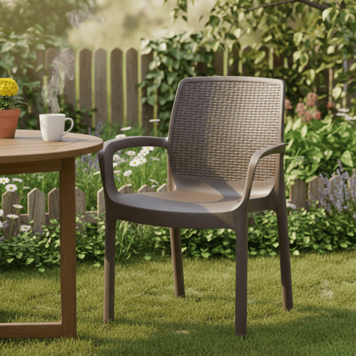 Cadeiras de jardim em PVC Cadeiras de jardim em PVC