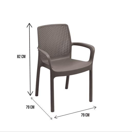 Cadeiras de jardim em PVC Cadeiras de jardim em PVC