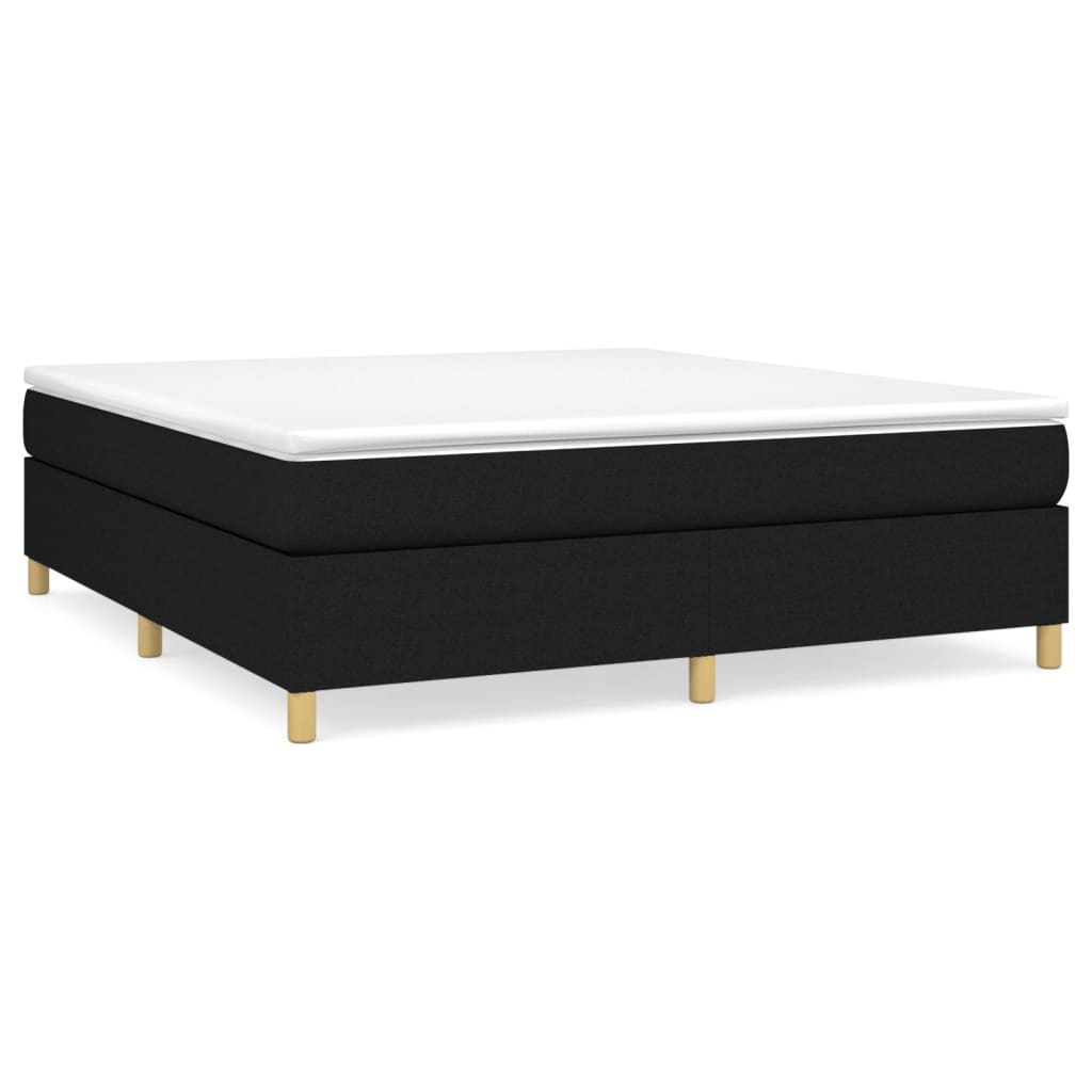 Cama box spring 160x200 Negro
