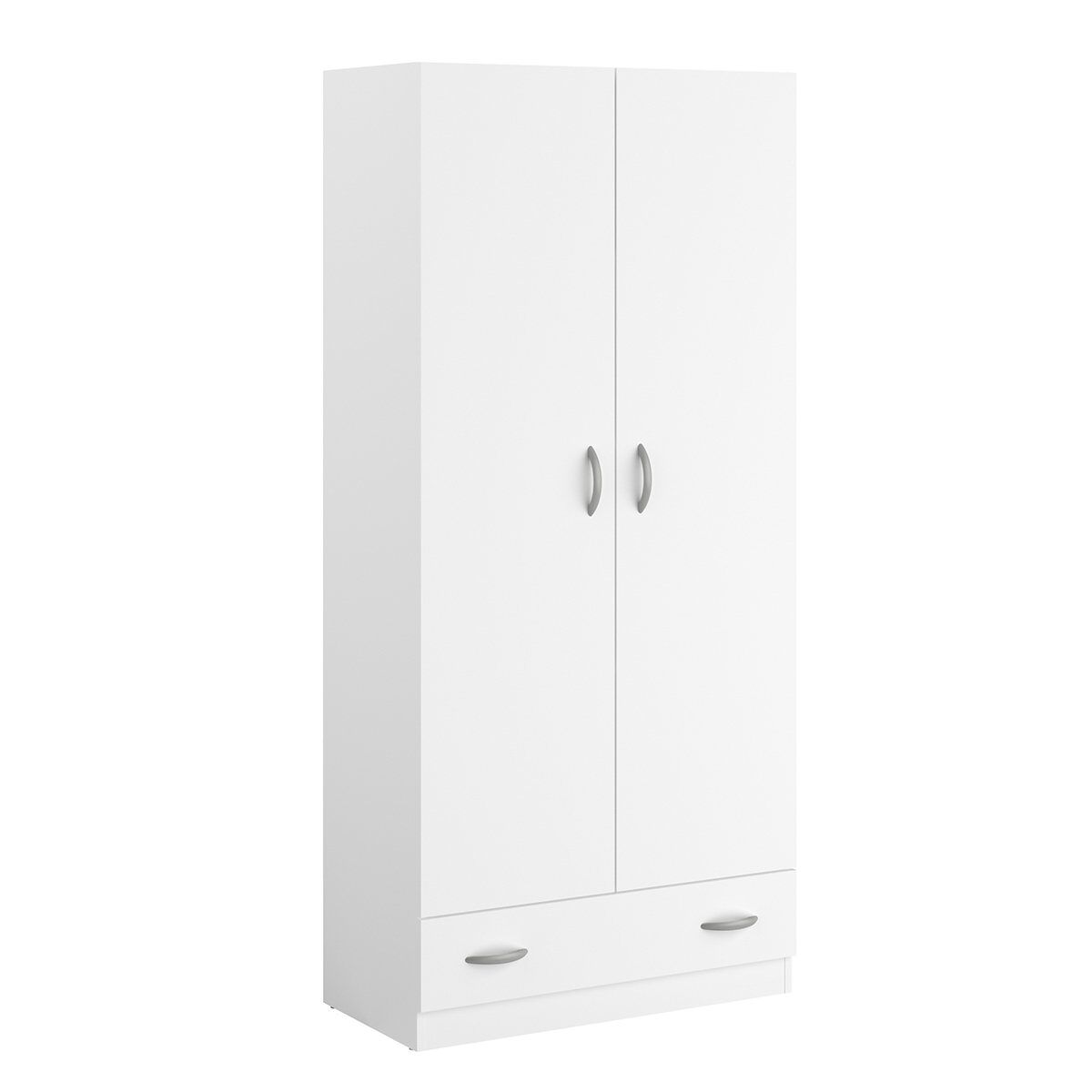 Armario 2 puertas 1 cajón l78 cm - orlando