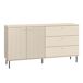 Bufé 2 puertas 3 cajones Nova Bufé 2 puertas 3 cajones Nova Beige