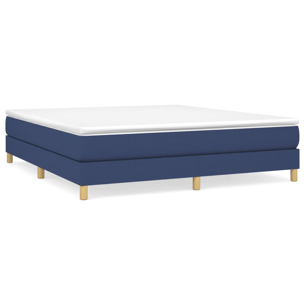 Cama box spring 180x200 Azul