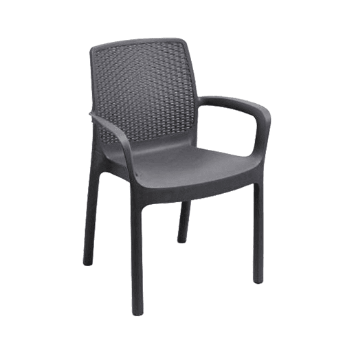 Cadeiras de jardim em PVC