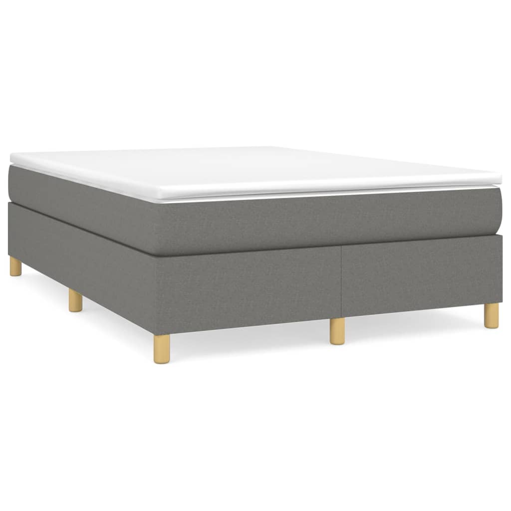 Cama box spring 140x190 Gris