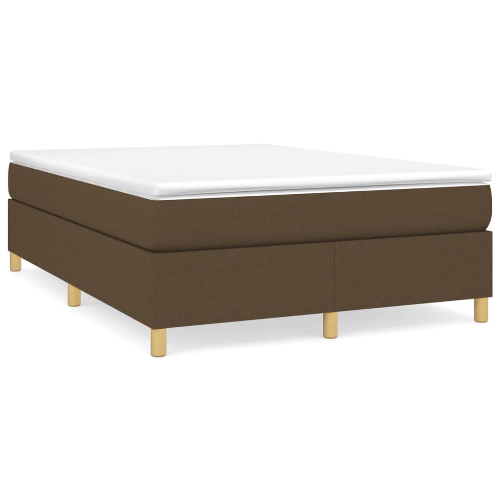 Cama box spring 140x190 Marrón