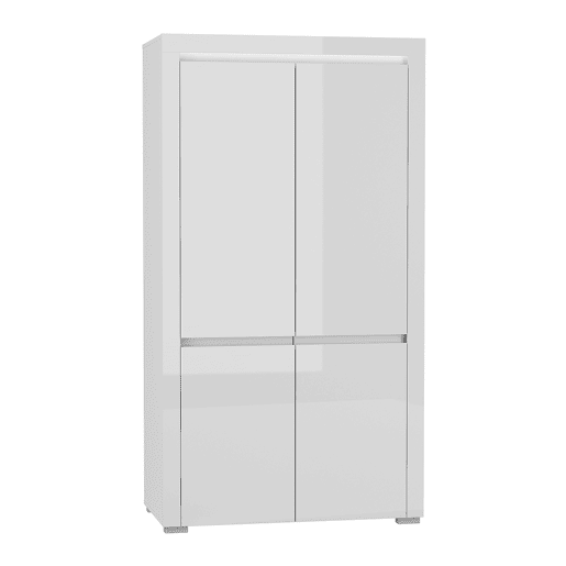 Roupeiro 2 portas LED incluída Kasla Branco