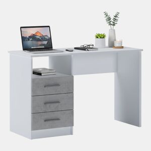 Mesa com efeito de madeira