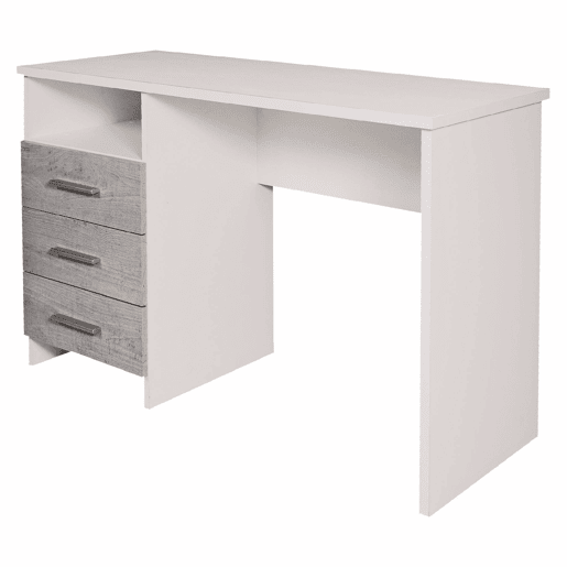 Mesa com efeito de madeira