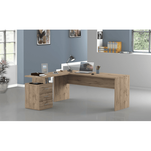 Mesa com efeito de madeira Mesa com efeito de madeira